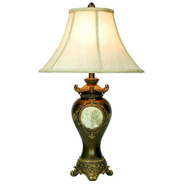 Yhior 29 in. Handcrafted Bronze Table Lamp YH3107753